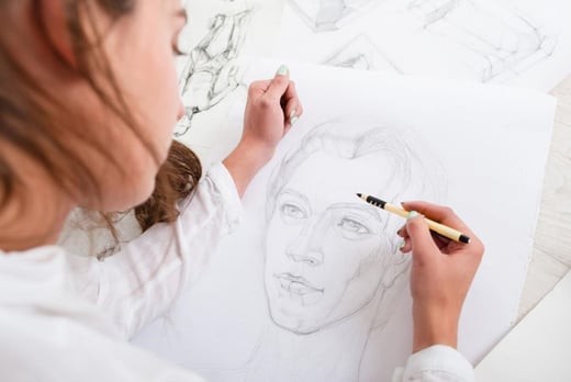Intro To Portrait Drawing Class Voucher