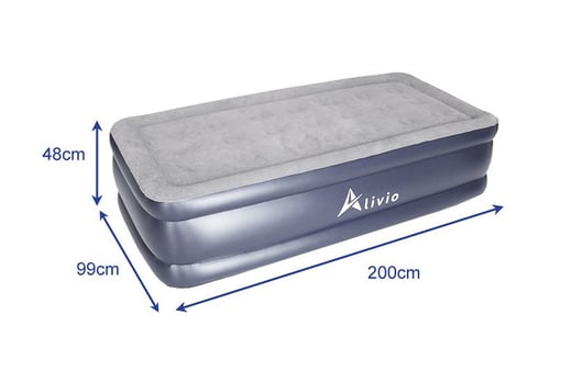 Alivio-Inflatable-High-Raised-Builtin-Electric-Pump-single-or-double-bed-6