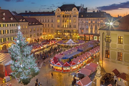 Bratislava Christmas Market Break & Return Flights London LivingSocial