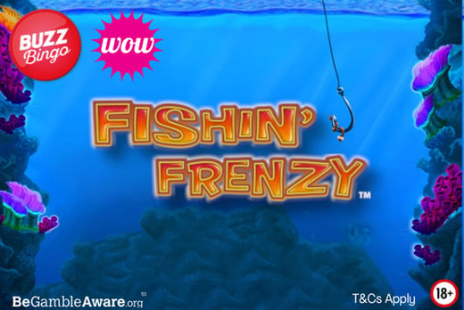 100 Fishin' Frenzy Scratch Cards At Buzz Online