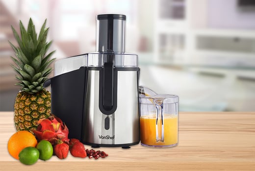 VonShef Powerful Fruit Juicer London Wowcher
