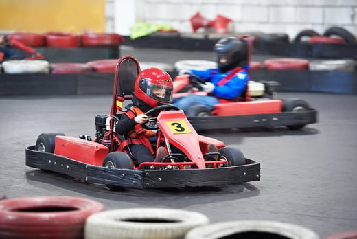 20-Minute Karting - up to 4 People - Galway