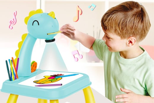 Kids' Pattern Projector Table Drawing Set Deal - Wowcher