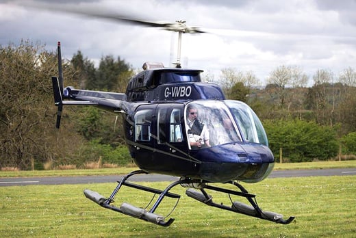 Private Helicopter Flight & Magnum of Bubbly for 4