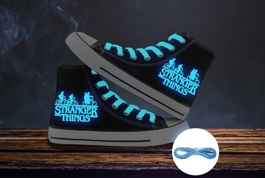 Stranger Things Glow In The Dark Trainers - 4 Styles!