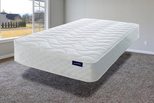 cool blue hybrid foam mattress