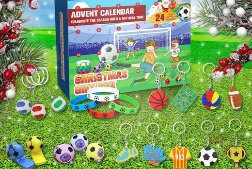 Football Advent Calendar Gift Box Deal Wowcher