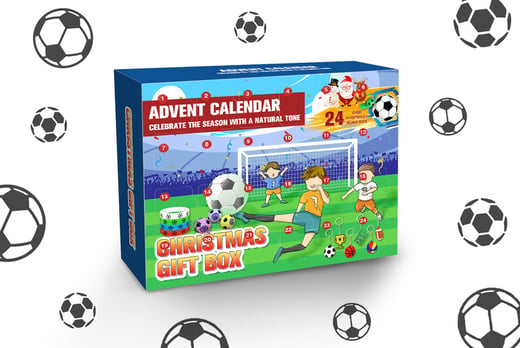 Football Advent Calendar Gift Box Offer LivingSocial