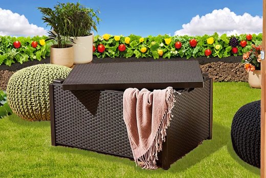 Allibert By Keter Arica Outdoor Storage Box Deal - LivingSocial