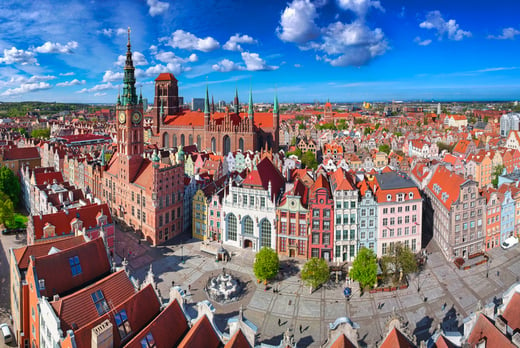 4* Gdansk, Poland Break & Return Flights - Wowcher