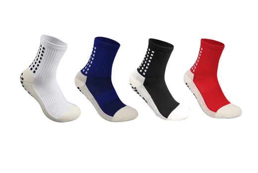 Men's Silicone Sole Sports Socks Deal - Wowcher