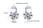 4-Zirconia-Stud-Earrings---Gold-or-Silver-Plated