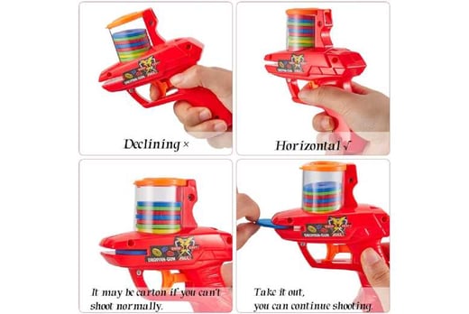 Set Of 2 Foam Disc Shooter Game Wowcher   1044105 