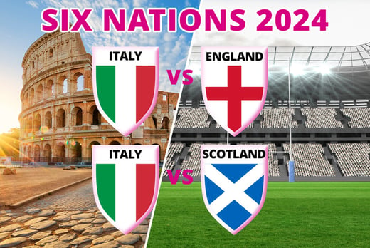 Rome City Stay & Six Nations 2024 Match Ticket Wowcher