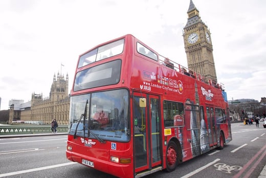hop on hop off bus tour of london
