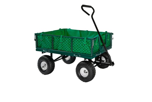 Heavy Duty Metal Garden Wagon Deal - Wowcher