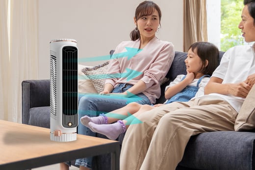 Portable Mini Tower Fan Offer - Wowcher