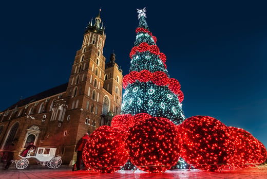 4* Krakow Christmas Market & Hotel Stay Wowcher