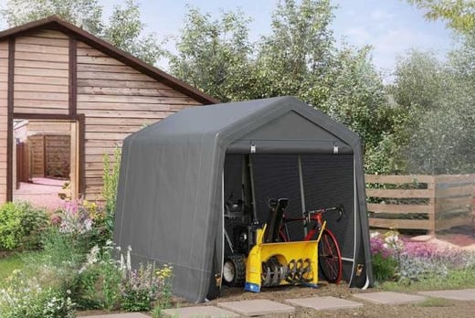 Outsunny Garden Storage Tent, Patio Storage Shelter - Wowcher