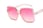 Womens-Square-Frame-Sunglasses-Oversized-Eyewear-pink