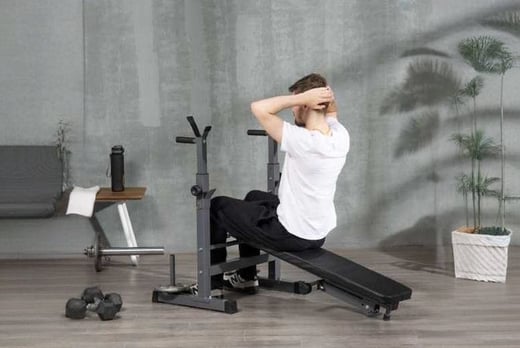 Homcom Adjustable Weight Bench Multiuse Workout Bench Livingsocial