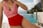 Striped-ruffled-color-matching-one-piece-swimsuit-1