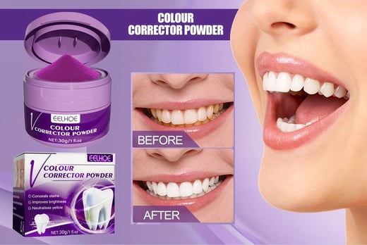 Purple Tooth Whitening Powder Deal - Wowcher