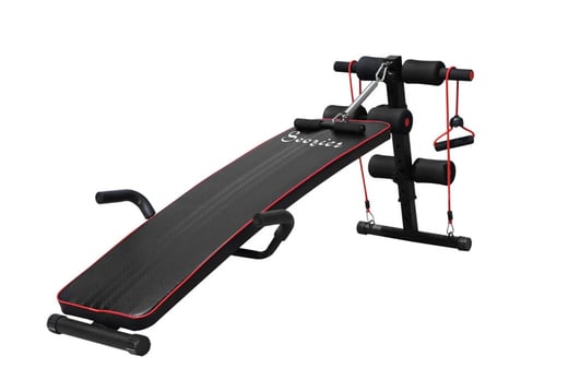 Sit-Up-Workout-Bench,-Steel-Black-Red-2