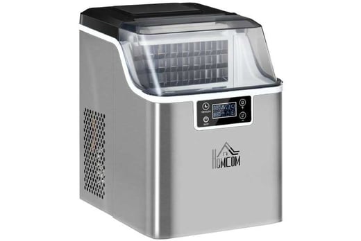 Ice Maker Machine, Counter Top 20kg 3.2L, Adjustable - Wowcher