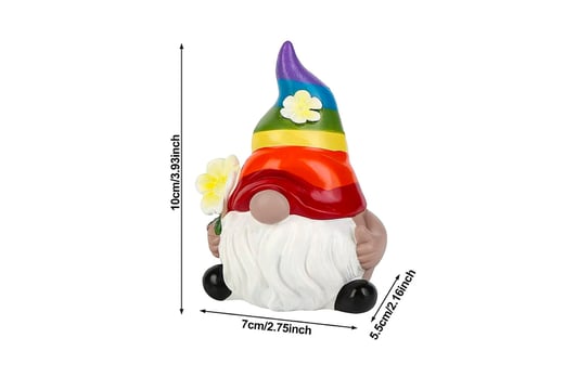 Mini-Garden-Rainbow-Gnome-Resin-Statue-Faceless-Doll-Figures-Garden-Lawn-Decor-5