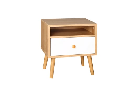 Bedside-Table,-Bedside-Cabinet-with-Drawer-and-Shelf,-Modern-Nightstand,-End-Table-for-Living-2