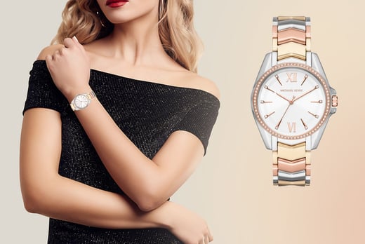 TWO TONE LADIES WATCH-1