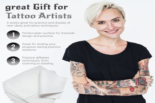 Blank Tattoo Skin Practice Fake Skin Tattoo Supplies Tattoo Kit 10 Pieces   Fruugo IN