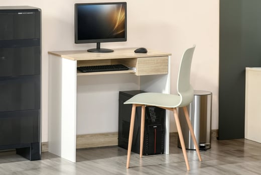 Compact-Computer-Table-with-Keyboard-Tray-Drawer-Study-Office-Work-Writing-Desk-1