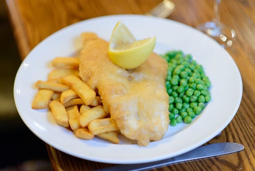 Authentic Fish & Chips for 2 - Edinburgh - Wowcher