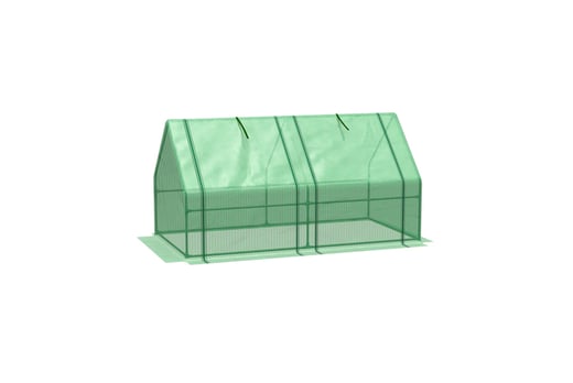Mini-Small-Greenhouse-with-Steel-Frame-&-PE-Cover-2
