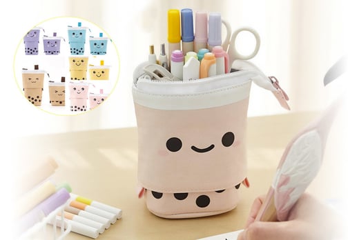 Creative-Cute-Milk-Tea-Retractable-Pencil-Case-1