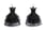 Black Colour Princess Dress-3