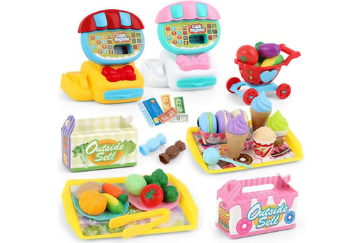 Kids-Shop-Cash-Register-Fruit-Vegetable-Dessert-Pretend-Play-Toy-2