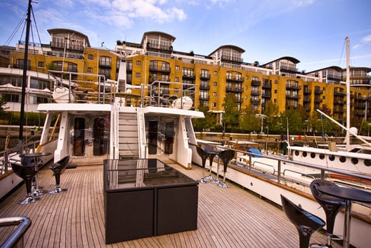 yacht hotel canary wharf