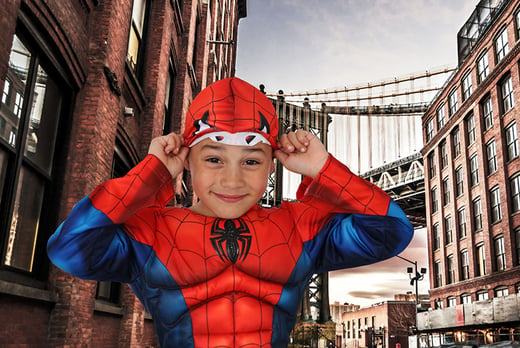 Kids' Superheroes Photoshoot - London - Wowcher