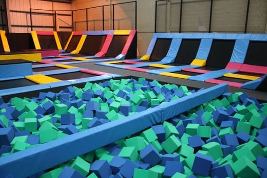 trampolining soft play for 1 or 2 mister twisters newcastle wowcher