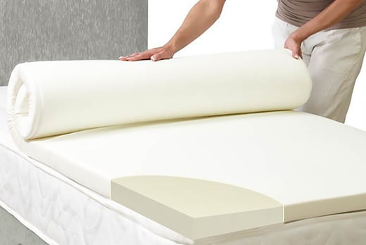 10 cm deep memory foam mattress topper