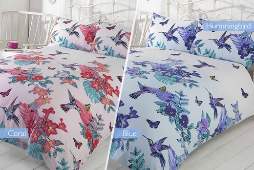 Bird Or Butterfly Duvet Set 5 Styles Shop Wowcher