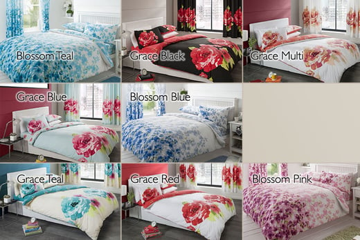 8pc Complete Bedding Set Matching Curtains 15 Designs Shop