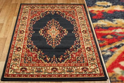 Keshan Traditional Rug - 5 Colours! | Manchester | Wowcher