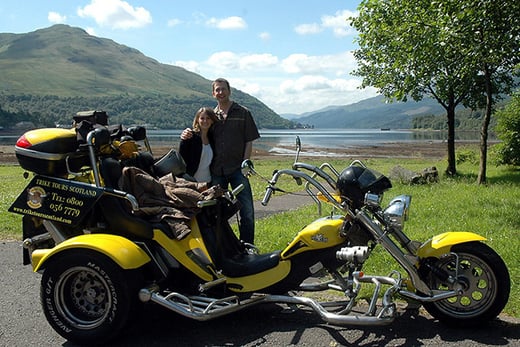 trike tours in scotland for two