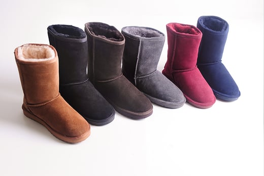 sheepskin fashion boots