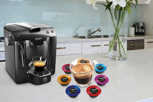 Lavazza Coffee Maker & 12 Capsules - 3 Colours! | Manchester