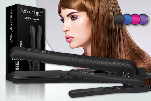 ‘Double Trouble’ Straightener Set - National Deal - Wowcher